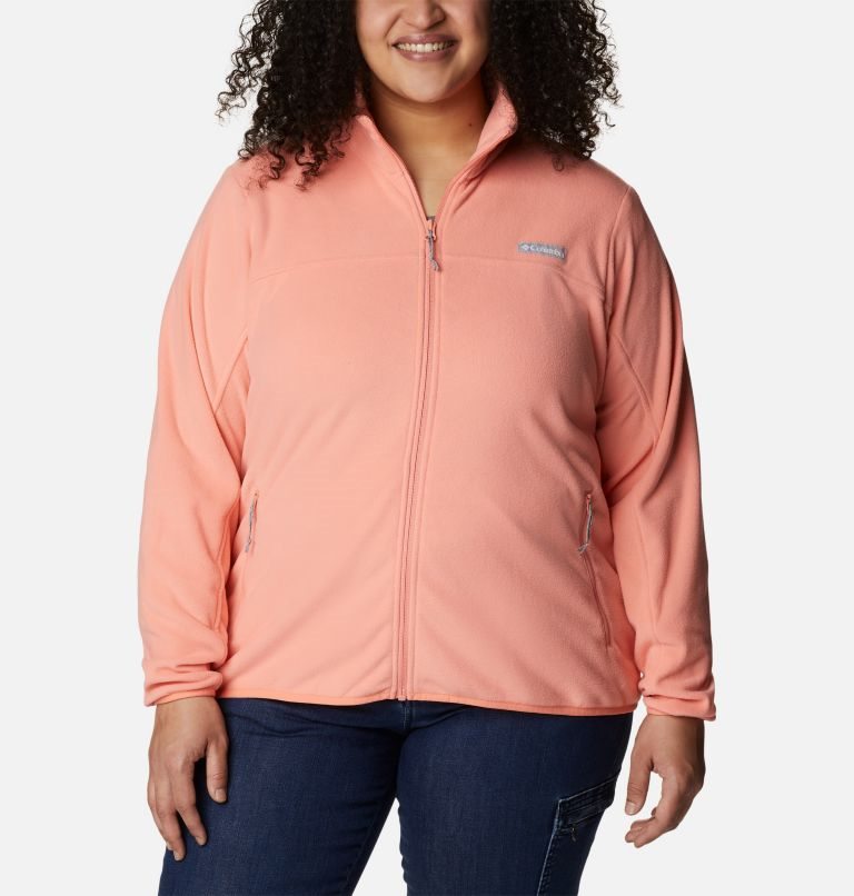 Jachete Din Lână Columbia Ali Peak Full Zip Dama Corai | Plus Size QHMA89Q1S